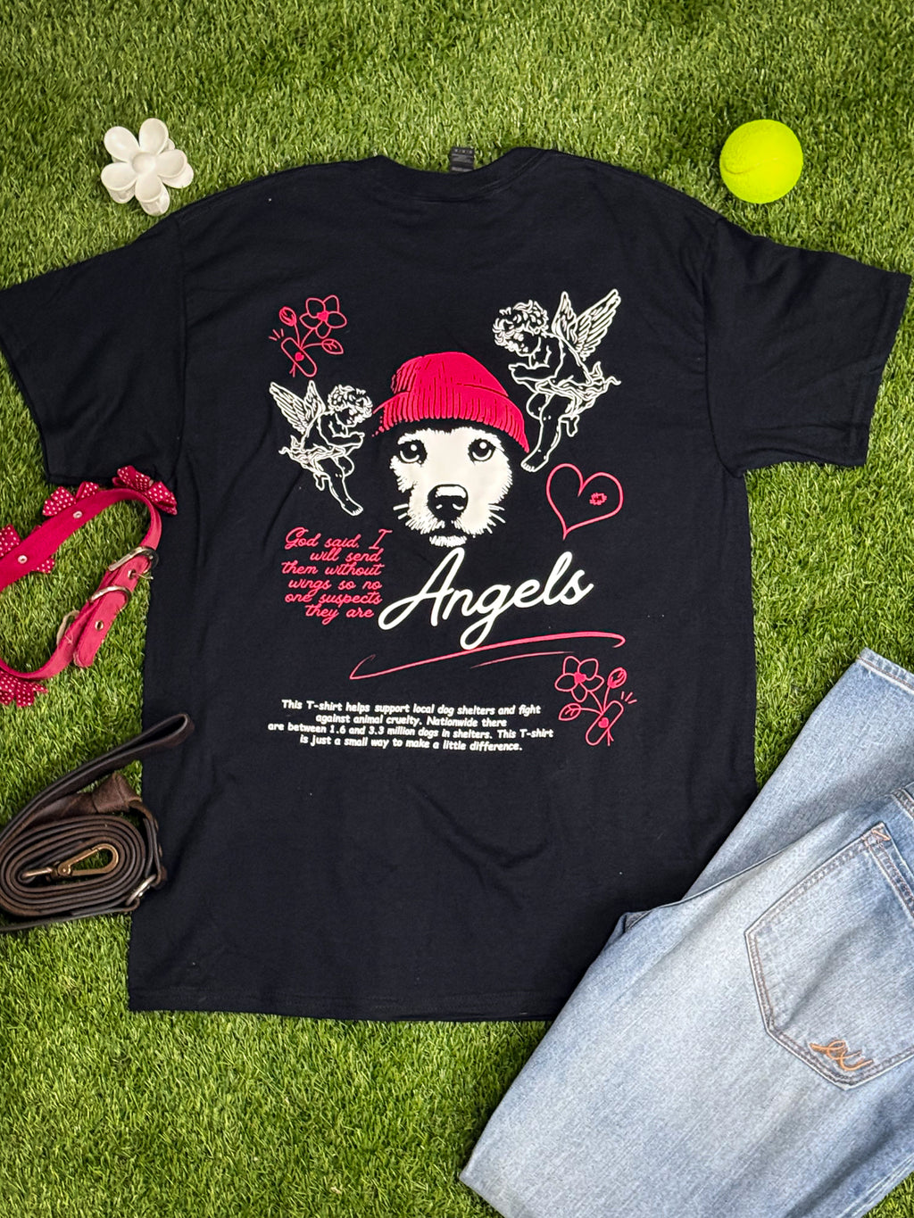 🪽 Angels Walk Among Us Tee