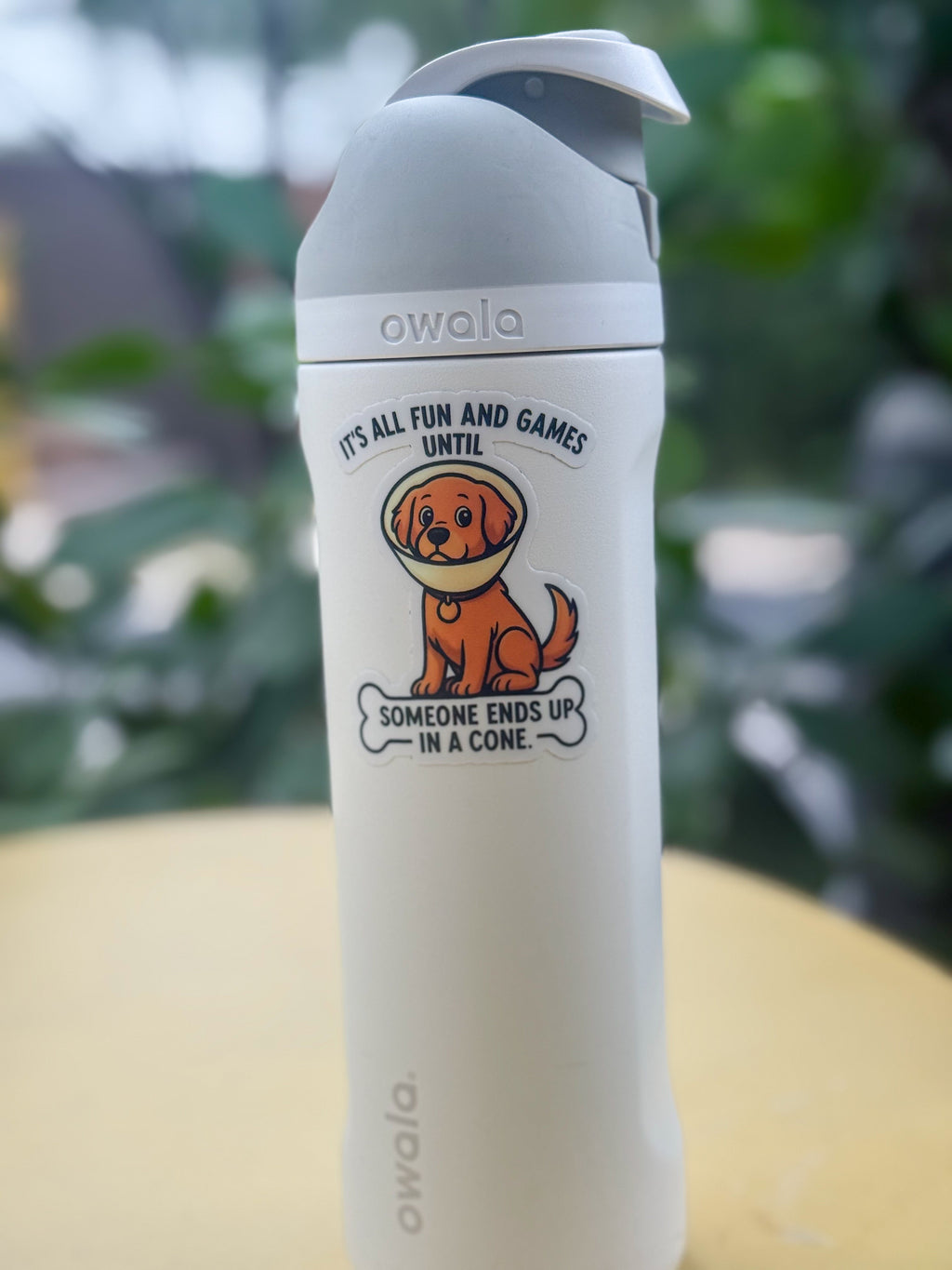It’s all fun and games sticker