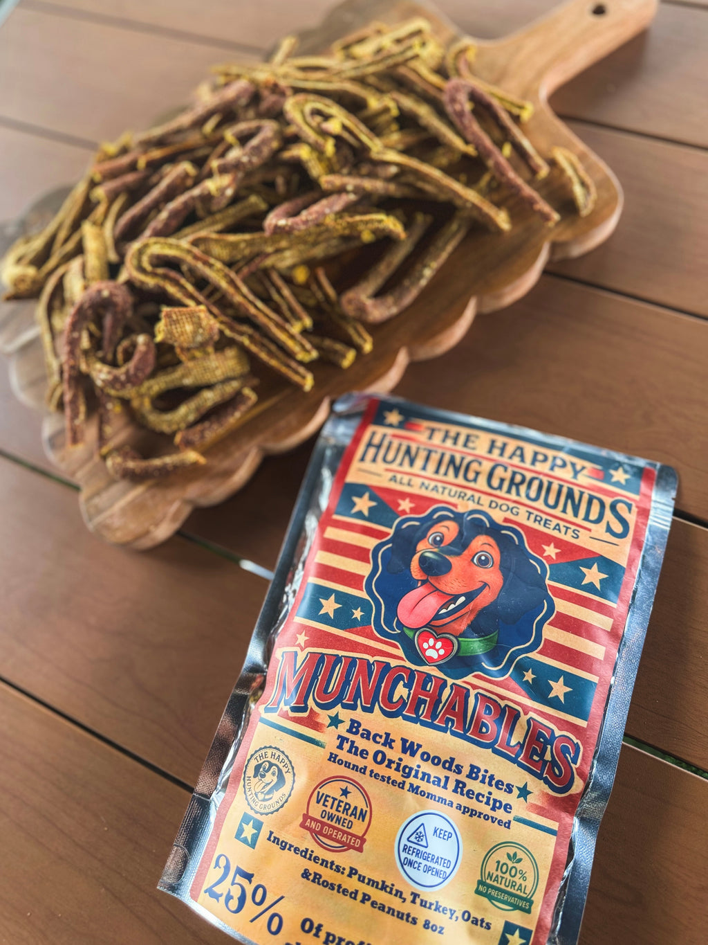 🦴 Backwoods Bites – All-Natural Dog Treats