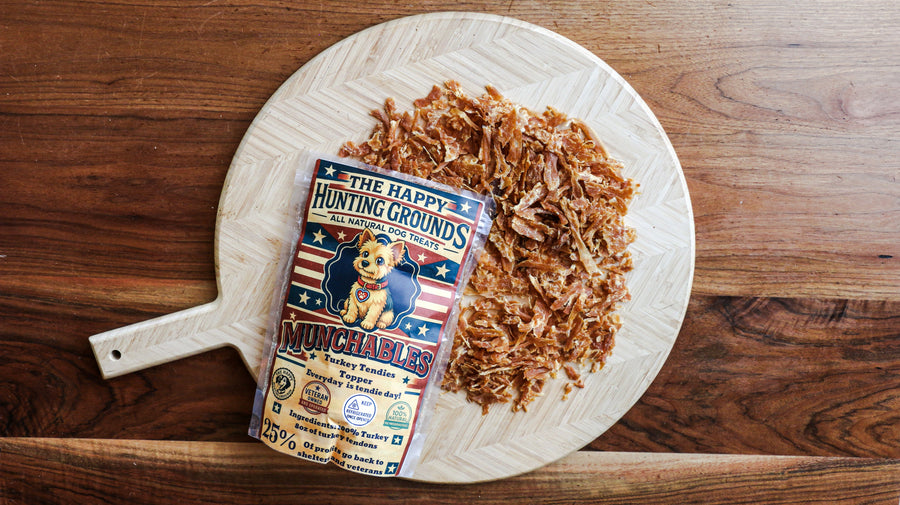 Turkey Tendy Toppers - 100% turkey tendons