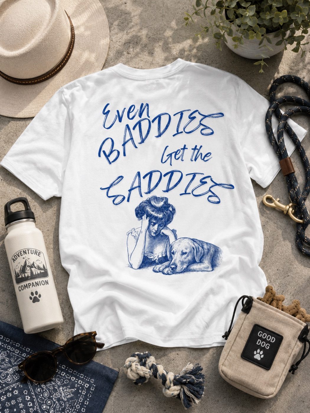 Even Baddies Get the Saddies tee